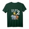 Süßes Kinder & Zoo T-Shirt zum 2. Geburtstag - Geschenkidee für Jungen und Mädchen mit Tiermotiven