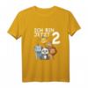 Süßes Kinder & Zoo T-Shirt zum 2. Geburtstag - Geschenkidee für Jungen und Mädchen mit Tiermotiven