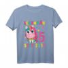 Kinder Geburtstag T-Shirt für 5-Jährige Mädchen - Niedliches Einhorn Design, Perfekt als Geschenk zum 5. Geburtstag
