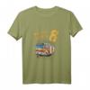 Kinder Feuerwehr T-Shirt zum 6. Geburtstag – Perfektes Geschenk für Jungen, die Feuerwehrautos lieben