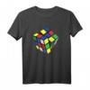 Rubik Cube Zauber Würfel Geschenk T-Shirt für Nerds, Studenten und Puzzle-Fans – Perfekt für Geburtstag, Weihnachten und Partys