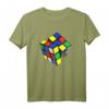 Rubik Cube Zauber Würfel Geschenk T-Shirt für Nerds, Studenten und Puzzle-Fans – Perfekt für Geburtstag, Weihnachten und Partys