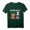 Kinder 2. Geburtstag Bär T-Shirt – Süßes Geburtstagsshirt für Jungen und Mädchen zum Zweiten Geburtstag mit Bär- und Tortenmotiv