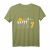Kinder Happy Birthday T-Shirt für 7 Jahre alte Jungs mit Kran & Baustellen-Motiv – Perfekt als Geburtstagsgeschenk & Party-Outfit