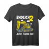 Kinder Bagger T-Shirt für 2 Jahre - Lustiges Baustellen Design zum Geburtstag für Jungen und Mädchen, perfekte Geschenkidee für kleine Bauleiter