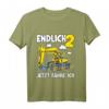 Kinder Bagger T-Shirt für 2 Jahre - Lustiges Baustellen Design zum Geburtstag für Jungen und Mädchen, perfekte Geschenkidee für kleine Bauleiter