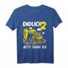 Kinder Bagger T-Shirt für 2 Jahre - Lustiges Baustellen Design zum Geburtstag für Jungen und Mädchen, perfekte Geschenkidee für kleine Bauleiter