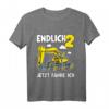 Kinder Bagger T-Shirt für 2 Jahre - Lustiges Baustellen Design zum Geburtstag für Jungen und Mädchen, perfekte Geschenkidee für kleine Bauleiter