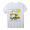 Kinder Bagger T-Shirt für 2 Jahre - Lustiges Baustellen Design zum Geburtstag für Jungen und Mädchen, perfekte Geschenkidee für kleine Bauleiter