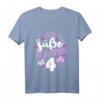 Kinder 4. Geburtstag Prinzessin T-Shirt für Mädchen – Süßes Geburtstags- und Weihnachtsgeschenk mit buntem Design