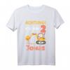 Kinder Jungen Name Bagger Shirt zum 2. Geburtstag - Lustiges Geschenk für Zweijährige, Kindergarten & Geburtstagsparty