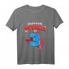 Kinder Superheld T-Shirt für den 3. Geburtstag – Perfekt für Jungen & Mädchen, Helden und Action-Liebhaber
