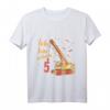 Kinder Ich bin schon 5 - Geburtstag T-Shirt mit Kran für Jungs, Baustellenmotiv & Geburtstagsfeier, Geschenkidee für 5-Jährige