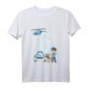 Kinder 6. Geburtstag Polizei T-Shirt - Süßes Geburtstagsgeschenk für Jungen und Mädchen, Polizei, Hund & Auto Motive