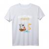 Kinder Geburtstags T-Shirt 5 Jahre alt Piraten - Lustiges Geschenk für Jungen & Mädchen zum Geburtstag, perfekt für Party & Kindergarten