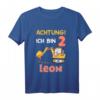 Kinder Jungen Name Bagger Shirt - Lustiges 2. Geburtstag T-Shirt für Jungen, ideales Geschenk für zweijährige Kinder, Geburtstag & Kindergarten