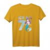 Süßes Meerjungfrau T-Shirt für 7-Jährige Mädchen – Perfektes Geburtstagsgeschenk & Party-Outfit für kleine Nixen