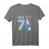 Süßes Meerjungfrau T-Shirt für 7-Jährige Mädchen – Perfektes Geburtstagsgeschenk & Party-Outfit für kleine Nixen