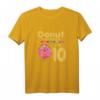 Süßer Donut 10 Jahre Alt Mädchen Geburtstag T-Shirt - Lustiges Party Outfit & Geschenkidee für Mädchen zum Geburtstag