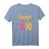 Süßer Donut 10 Jahre Alt Mädchen Geburtstag T-Shirt - Lustiges Party Outfit & Geschenkidee für Mädchen zum Geburtstag