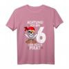 Kinder Achtung ich bin 6 Jahre alt Geburtstag Junge Pirat Party T-Shirt - Lustiges Geschenk für den 6. Geburtstag und Piratenliebhaber