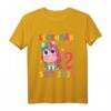 Kinder 2. Geburtstag Einhorn Mädchen T-Shirt - Süßes Geburtstagsgeschenk für 2-Jährige, geeignet für Mädchen und Kinder