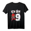 Kinder Ninja Kostüm für den 9. Geburtstag - Cooles Ninja Outfit für Jungen zum 9. Geburtstag & als Geschenkidee