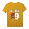Kinder Ninja Kostüm für den 9. Geburtstag - Cooles Ninja Outfit für Jungen zum 9. Geburtstag & als Geschenkidee