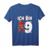 Kinder Ninja Kostüm für den 9. Geburtstag - Cooles Ninja Outfit für Jungen zum 9. Geburtstag & als Geschenkidee