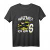 Kinder Ninja T-Shirt - Ich Bin 6 Jahre Alt, Perfekt für den Geburtstag von Jungen und Mädchen, Ninja Fans & Geburtstagsgeschenk