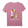 Kinder 1. Geburtstag Teddybär T-Shirt – Süßes Geschenk zum ersten Geburtstag für Jungen und Mädchen