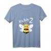 Kinder Ich bin schon 2 Jahre alt Biene T-Shirt – Süßes Geburtstagsoutfit für den 2. Geburtstag von Jungen und Mädchen