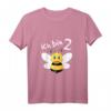 Kinder Ich bin schon 2 Jahre alt Biene T-Shirt – Süßes Geburtstagsoutfit für den 2. Geburtstag von Jungen und Mädchen