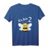 Kinder Ich bin schon 2 Jahre alt Biene T-Shirt – Süßes Geburtstagsoutfit für den 2. Geburtstag von Jungen und Mädchen