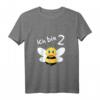 Kinder Ich bin schon 2 Jahre alt Biene T-Shirt – Süßes Geburtstagsoutfit für den 2. Geburtstag von Jungen und Mädchen