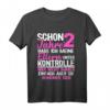 Kinder Mädchen 2. Geburtstag T-Shirt - Lustiges Outfit für den zweiten Geburtstag, perfekte Party-Kleidung für kleine Geburtstagskinder