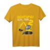 Kinder 2 Jahre alter Bagger T-Shirt - Lustiges Geburtstagsgeschenk für Zweijährige Jungen und Mädchen