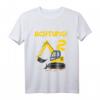 Kinder 2 Jahre alter Bagger T-Shirt - Lustiges Geburtstagsgeschenk für Zweijährige Jungen und Mädchen