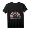 Süßes Regenbogen Mädchen T-Shirt zum 7. Geburtstag - Niedliches Outfit & Geschenkidee für Mädchen an ihrem besonderen Tag