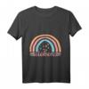 Süßes Regenbogen Mädchen T-Shirt zum 7. Geburtstag - Niedliches Outfit & Geschenkidee für Mädchen an ihrem besonderen Tag