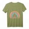 Süßes Regenbogen Mädchen T-Shirt zum 7. Geburtstag - Niedliches Outfit & Geschenkidee für Mädchen an ihrem besonderen Tag