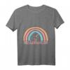 Süßes Regenbogen Mädchen T-Shirt zum 7. Geburtstag - Niedliches Outfit & Geschenkidee für Mädchen an ihrem besonderen Tag