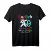9. Geburtstag Mädchen T-Shirt – Lustiges Design für 9-jährige Tochter als einzigartiges Geburtstagsgeschenk