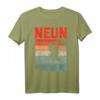 9. Geburtstag Retro Eishockey Fan T-Shirt für Jungen – Cooles Geschenk und Dekoration zum Geburtstag für kleine Eishockey-Fans