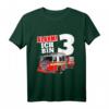 Kinder Feuerwehrauto 3. Geburtstag Jungen Feuerwehrmann T-Shirt – Originelles Geschenk zum dritten Geburtstag für Kleinkinder