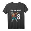 Kinder 8. Geburtstag Dabbing Pirat T-Shirt – Süßes Geschenk für Jungen und Mädchen zum 8. Geburtstag