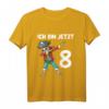 Kinder 8. Geburtstag Dabbing Pirat T-Shirt – Süßes Geschenk für Jungen und Mädchen zum 8. Geburtstag