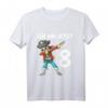 Kinder 8. Geburtstag Dabbing Pirat T-Shirt – Süßes Geschenk für Jungen und Mädchen zum 8. Geburtstag