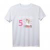 Kinder Mädchen Einhorn T-Shirt - Ich bin 5 Jahre alt, Perfekt für den 5. Geburtstag und Einhorn-Fans