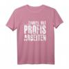 Einmal mit Profis arbeiten... Lustiges Arbeitskleidung T-Shirt für Handwerker – Geschenk für Bauprofis, Macher-Typen und Humorvolle
